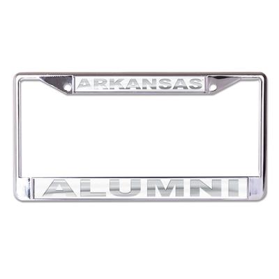 Arkansas Alumni Frosted License Plate Frame