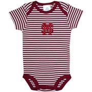 Mississippi State Infant Striped Bodysuit