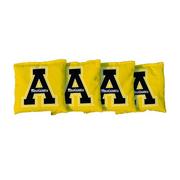  Appalachian State Victory Tailgate Yellow Cornhole Bag Set