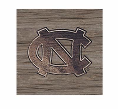 North Carolina Logo Woodgrain Magnet