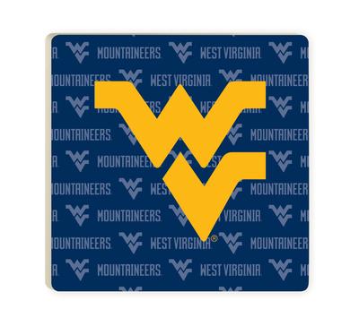 West Virginia Pattern Single Coaster