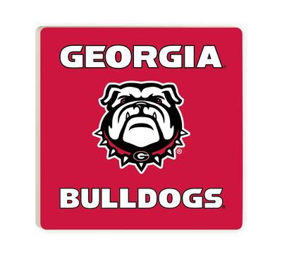 Georgia Bulldogs Single Coaster
