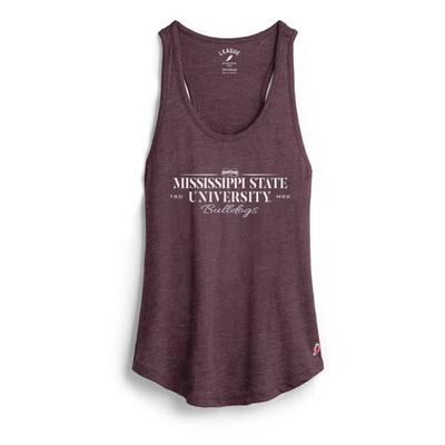 Mississippi State League Intramural Tapered Stencil Tank