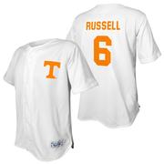  Tennessee Evan Russell # 6 Retro Brand Baseball Jersey
