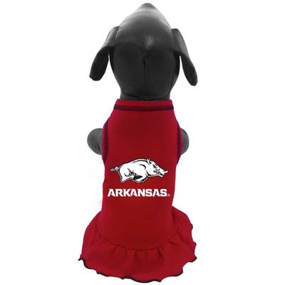 Arkansas Pet Cheer Dress