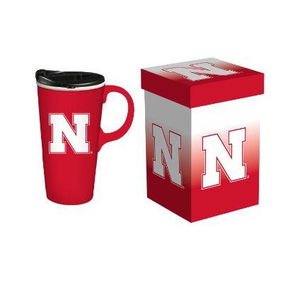 Nebraska Boxed Latte Mug