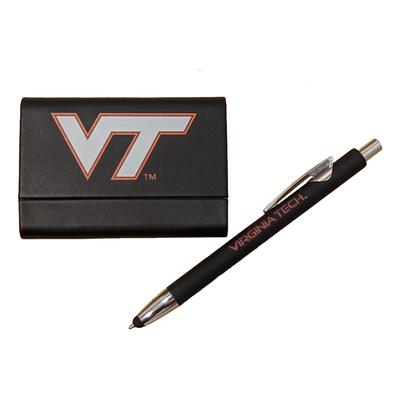 Virginia Tech Business Card Pen Set