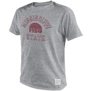  Mississippi State Vault Arch Streaky Short Sleeve Tee