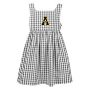  Appalachian State Garb Toddler Gingham Cara Dress