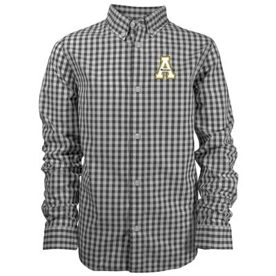 Appalachian State Garb YOUTH Gingham Lucas Button Down