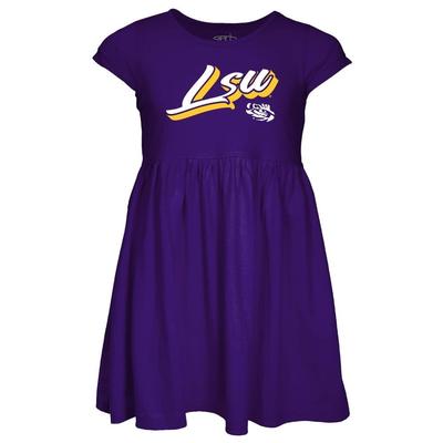 LSU Garb YOUTH Molly Tiered Dress