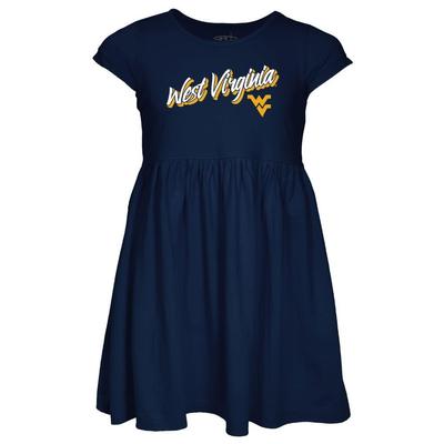 West Virginia Garb YOUTH Molly Tiered Dress