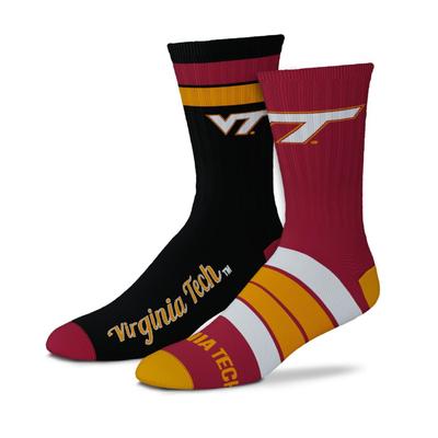 Virginia Tech Duo 2 Pack Socks