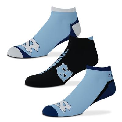 UNC Flash 3 Pack Socks