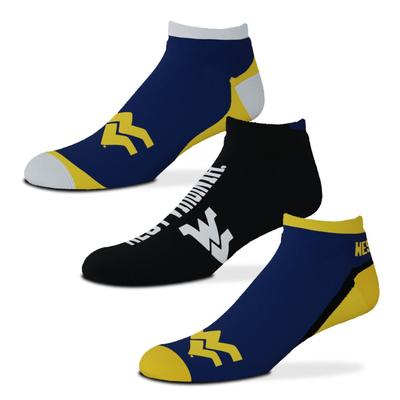 West Virginia Flash 3 Pack Socks