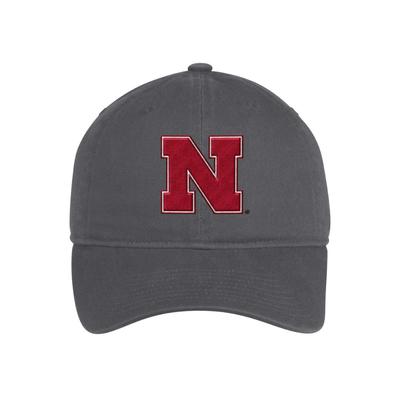 Nebraska Adidas Cotton Slouch Adjustable Hat