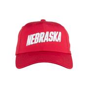  Nebraska Adidas Slouch ' Nebraska ' Adjustable Hat