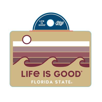 Florida State Life is Good Horizon Wave Decal