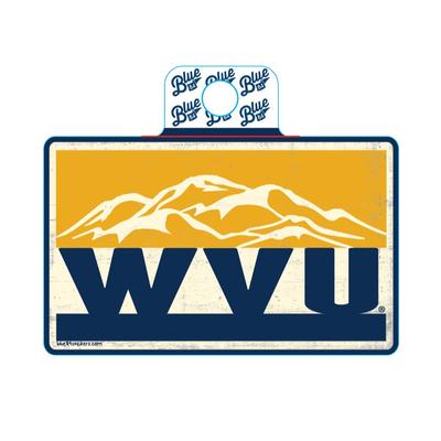 WVU Mountain View Decal