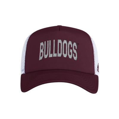 Mississippi State Adidas Bulldogs Foam Trucker Hat