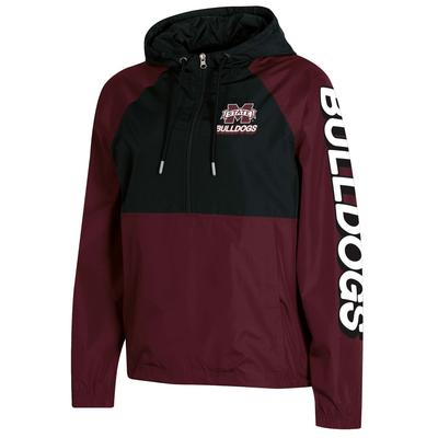 Mississippi State Champion Women's Color Block Packable Pullover