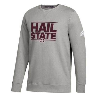 Mississippi State Adidas YOUTH Hail State Fleece Crew