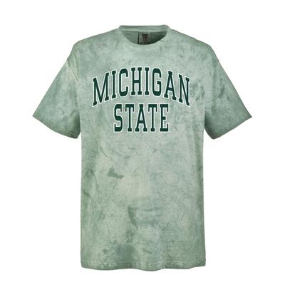 Michigan State Summit Big Outline Arch Michigan State Comfort Colors Tee