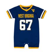  West Virginia Infant Magical Jersey Romper