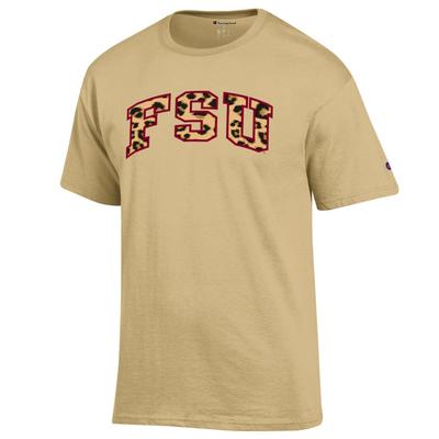 Florida State Champion Women's Leopard Arch Tee