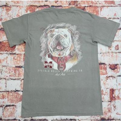 Mississippi State Watercolor Bully Comfort Colors Tee
