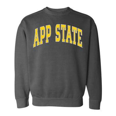 Appalachian State Summit Big Arch Outline Comfort Colors Crew