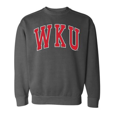 Western Kentucky Summit Big Arch Outline Comfort Colors Crew