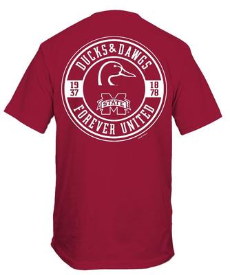 Mississippi State Ducks Unlimited Comfort Colors Logo Tee