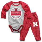  Nebraska Infant Onesie And Pant Set