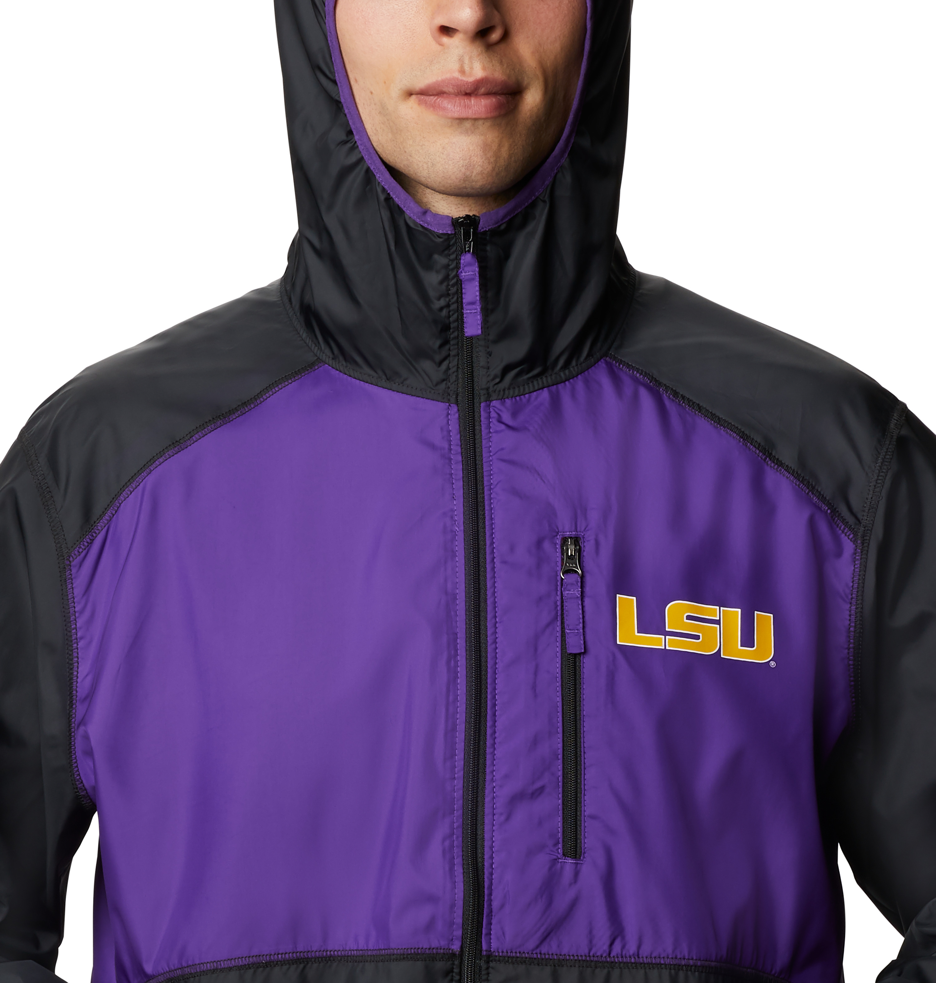 lsu men's columbia jacket