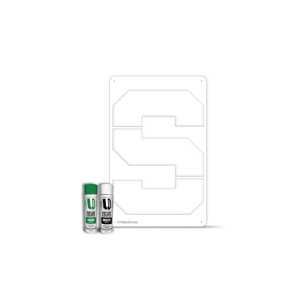 Spartans Michigan State S Logo Stencil Kit Alumni Hall