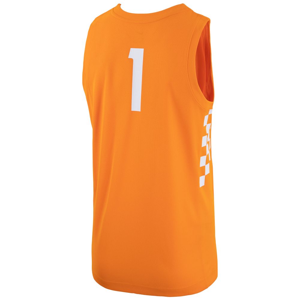 Tennessee Volunteers Nike Replica Full-Button Baseball Jersey