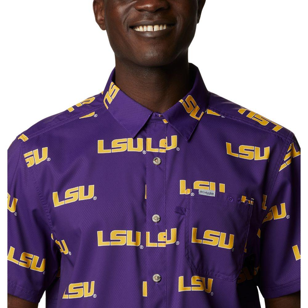 LSU Columbia Men's Super Slack Tide 