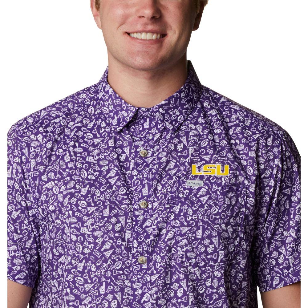 men's lsu columbia shirt