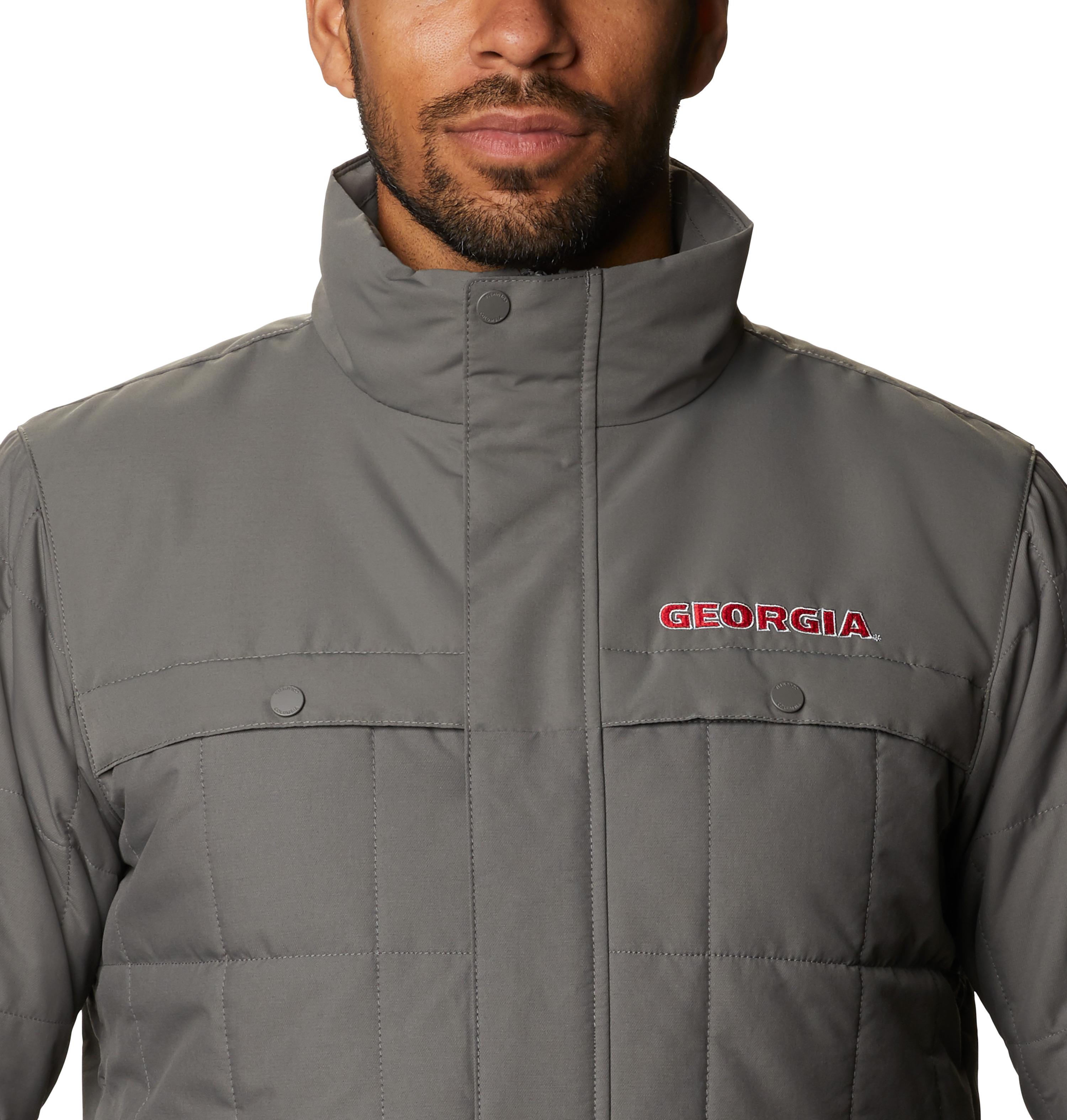 columbia quilted jacket mens