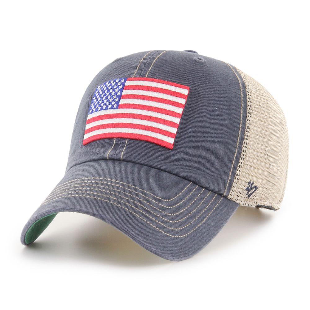 Tigers | Clemson 47' Brand USA Flag Mesh Hat | Alumni Hall