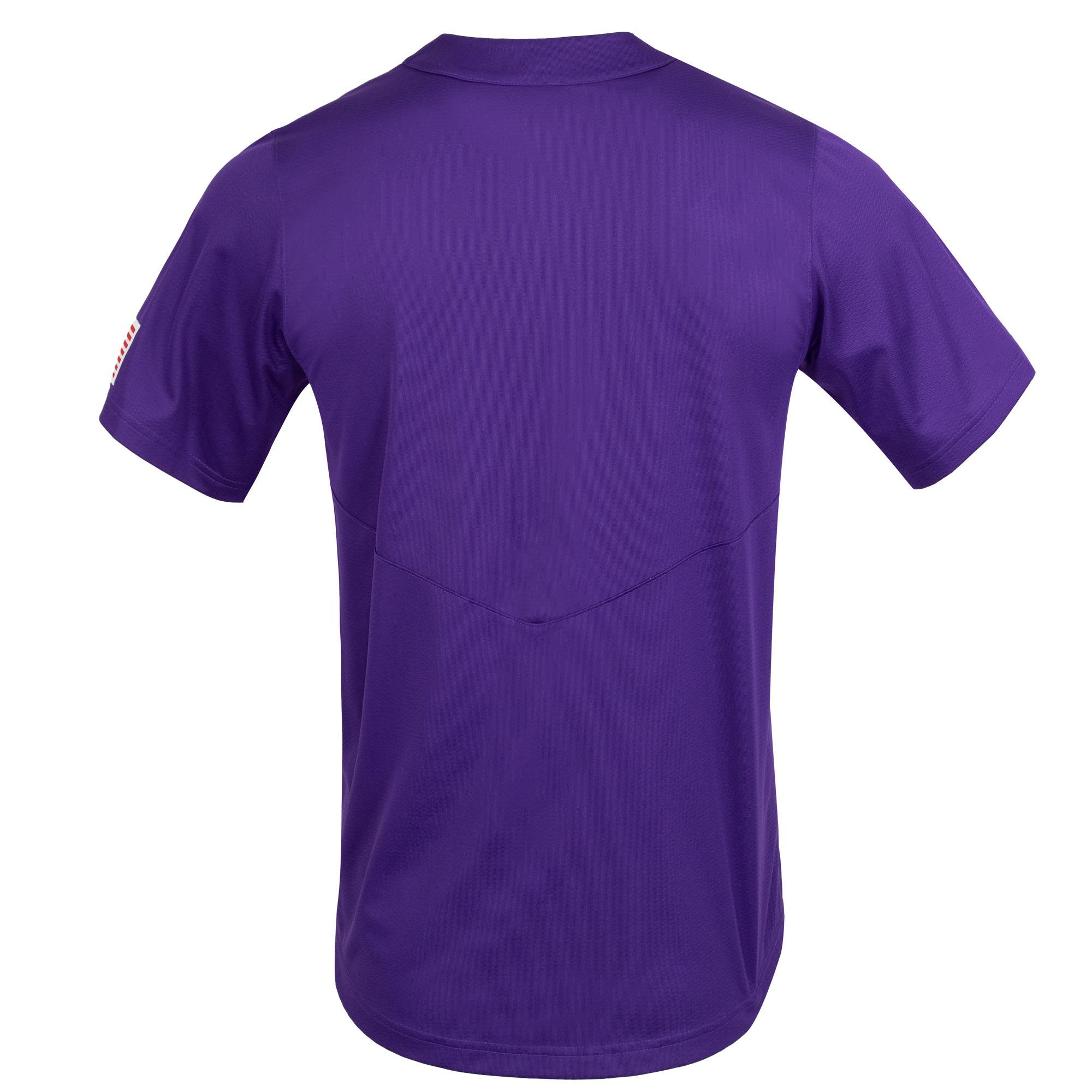 lsu baseball jersey purple