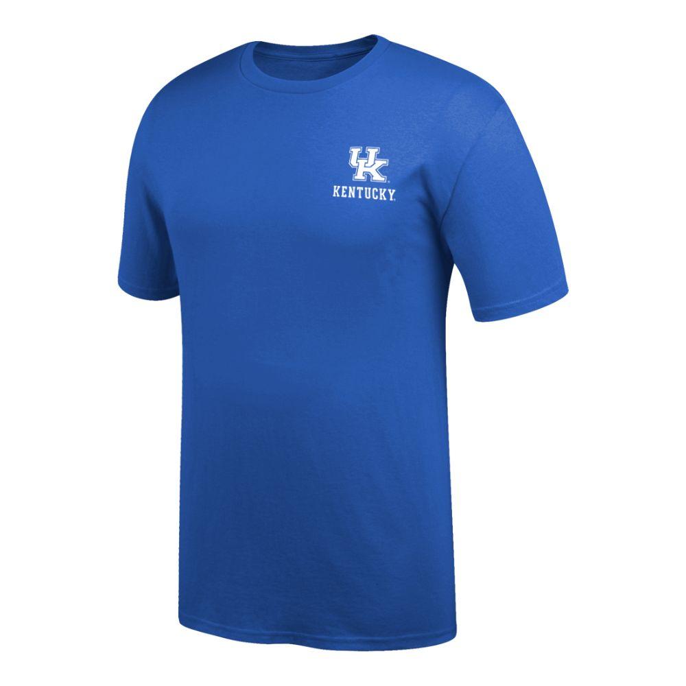 Cats Kentucky Women S Script On State Tee Shirt Alumni Hall