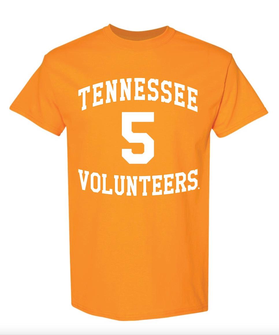 Vols | Tennessee Basketball Zakai Zeigler Shirsey Tee | Alumni Hall