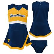 West Virginia Infant Cheerleader 2-Piece Dress