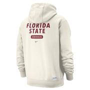 Florida State Nike Half Zip Club Hoodie