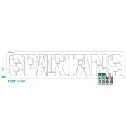 Michigan State Spartans Wordmark Lawn Stencil Kit
