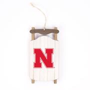 Nebraska Sled Ornament