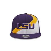 LSU New Era YOUTH 950 Wave Flatbrim Hat 